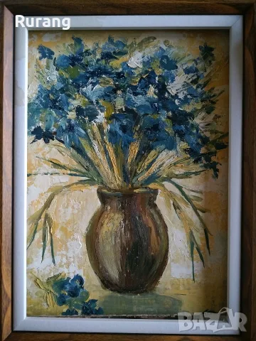 Авторска Маслена живопис,, Мечтание", снимка 10 - Картини - 56211867
