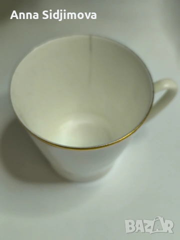 Руски порцелан ЛФЗ сервиз за кафе , снимка 2 - Сервизи - 53040083