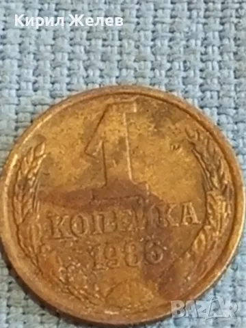 Две монети 1 копейка 1976/86 СССР за КОЛЕКЦИЯ ДЕКОРАЦИЯ 39343, снимка 5 - Нумизматика и бонистика - 48023627