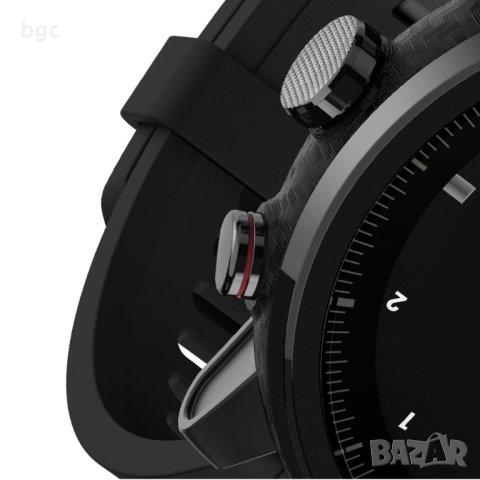 НОВ Часовник Smartwatch Amazfit Stratos, Black - 24 МЕСЕЦА ГАРАНЦИЯ, снимка 3 - Смарт часовници - 44375196