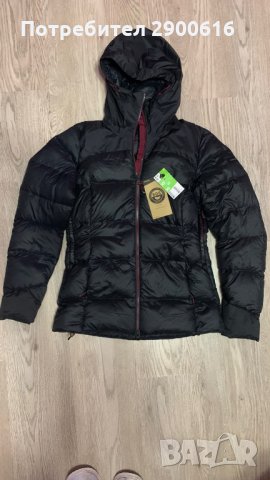 Дамско яке с естествен пух