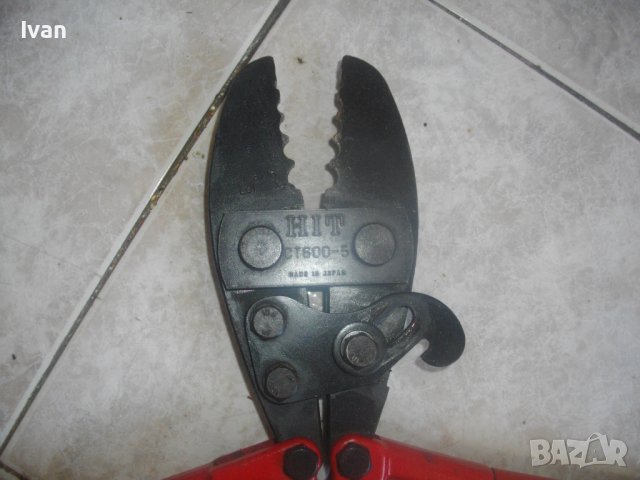 Японска Ножица Кримване Кабели 5 Размера HIT/Ножица Рязане Арматура-Големи-Профи-Френски/Немски-SAM, снимка 7 - Други инструменти - 42127132