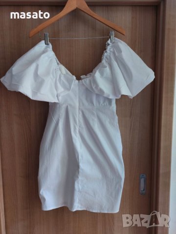asos - бяла къса рокля, снимка 6 - Рокли - 41669407