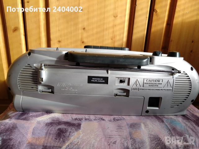 Радио касетофон Philips AQ5150, снимка 9 - Радиокасетофони, транзистори - 52773955