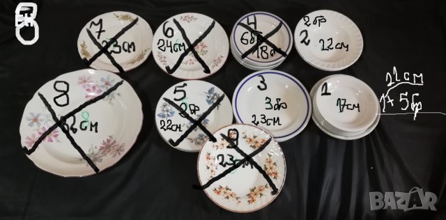 Порцеланови Нови Чинии - Разпродажба, снимка 7 - Чинии - 22521507