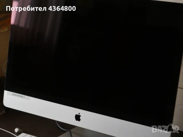 Компютър Apple Imac 27 inch, снимка 2 - Работни компютри - 49155394