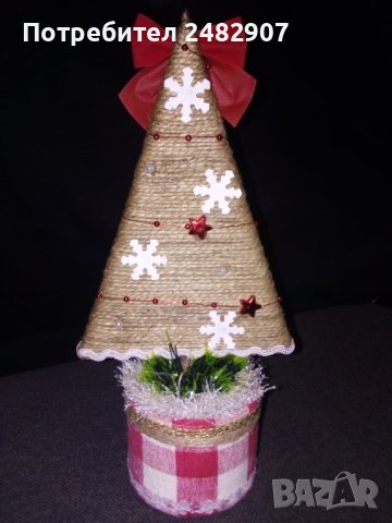 Ръчно изработена Коледна декорация , снимка 5 - Коледни подаръци - 39050606