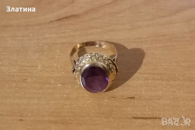  Египетски златен пръстен, снимка 4 - Пръстени - 53485444