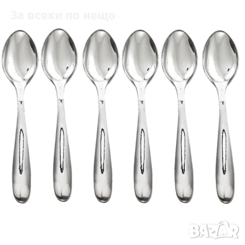 Комплект лъжици за кафе, 6 броя Код P874, снимка 2 - Прибори за хранене, готвене и сервиране - 50993729