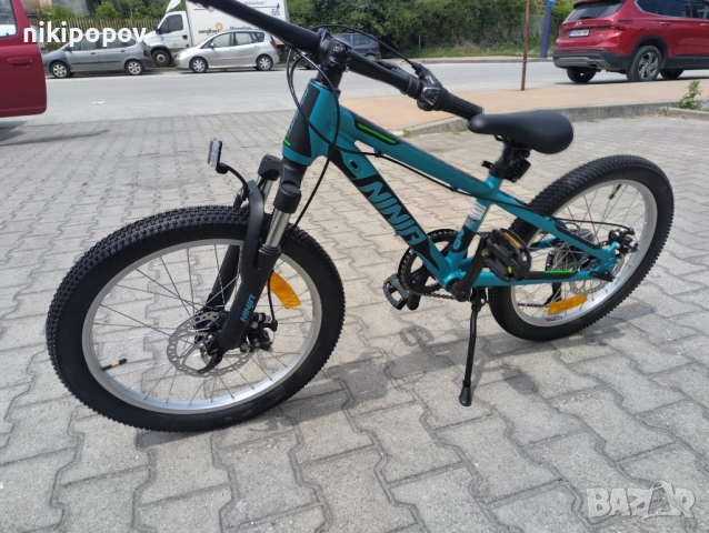 PASSATI Алуминиев велосипед 20" NINJA син, снимка 7 - Велосипеди - 53560107