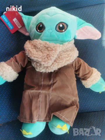 Йода от  Star wars междузвездни войни плюшена играчка