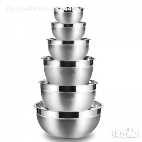 3259 Купа метална за разбъркване и сервиране , снимка 3 - Други стоки за дома - 35726700