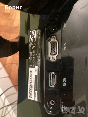 Moнитор LCD Asus 22", Wide, Full HD, HDMI, черен, ML229H, снимка 3 - Монитори - 53391409
