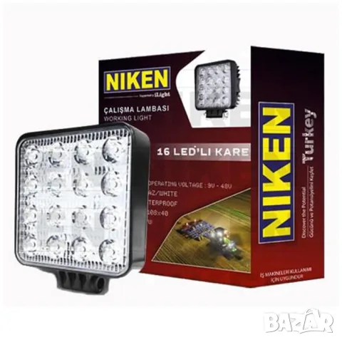 LED прожектор с 16 диода за 12 V