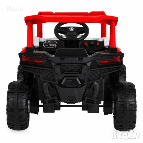 ТОП ЦЕНА!НОВО!Акумулаторен джип/UTV Gobi Go RED с 12 V батерия,USB,функция люлеене,дистанцинно, снимка 4 - Детски велосипеди, триколки и коли - 55882066