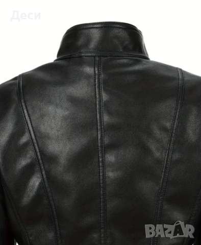 Дамско кожено яке , снимка 5 - Якета - 53736992