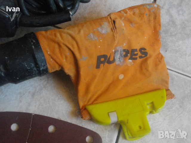 RUPES SL91-Професионален 200 Вата Италиански Виброшлайф-Отличен-С Торба-РУПЕС, снимка 7 - Други инструменти - 36205073