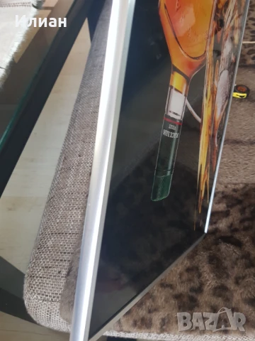 Голяма светеща реклама BLACK RAM whisky  660-360мм, снимка 2 - Обзавеждане за заведение - 50603757