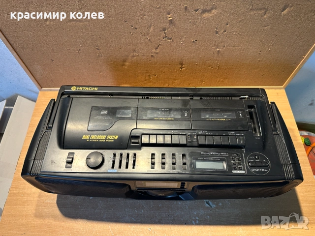 радиокасетофон "HITACHI CX-W750W", снимка 4 - Радиокасетофони, транзистори - 53735620
