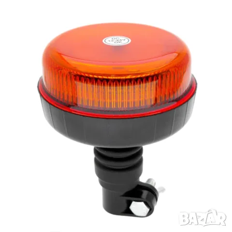 LED сигнална лампа маяк 15.5cm 12-24V Мигане и въртене