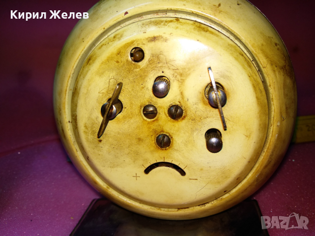 SHANGHAI CHINA Стар РЯДЪК КОЛЕКЦИОНЕРСКИ РЕТРО МЕХАНИЧЕН КИТАЙСКИ БУДИЛНИК ШАНХАЙ 30792, снимка 8 - Антикварни и старинни предмети - 44548936