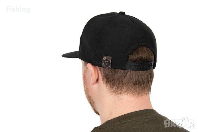 Шапка Fox Black/Camo Snapback Hat, снимка 4 - Екипировка - 41388717