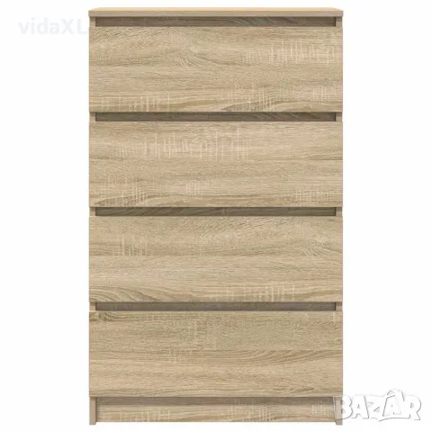 vidaXL Сайдборд, сонома дъб, 60x35x98,5 см, инженерно дърво, снимка 6 - Бюфети - 56147684