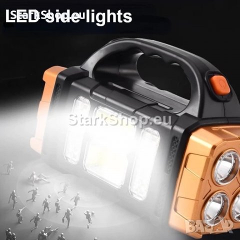 Мощен многофункционален LED Соларен Фенер, снимка 6 - Друга електроника - 39989468