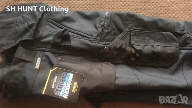 BLAKLADER 1500 CRAFTSMAN Softshell Winter Trouser размер 48 / M зимен работен панталон W4-356, снимка 7 - Панталони - 52111523