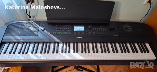 Пиано Yamaha DGX 670 B - Дигитално стейдж пиано, 88 клавиша
