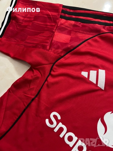 Manchester United фланелка сезон 25/26, снимка 3 - Спортни дрехи, екипи - 51772712