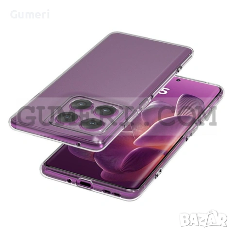 Силиконов Гръб със Защита за Камерата за Motorola Edge 60 Pro, снимка 2 - Калъфи, кейсове - 53259213