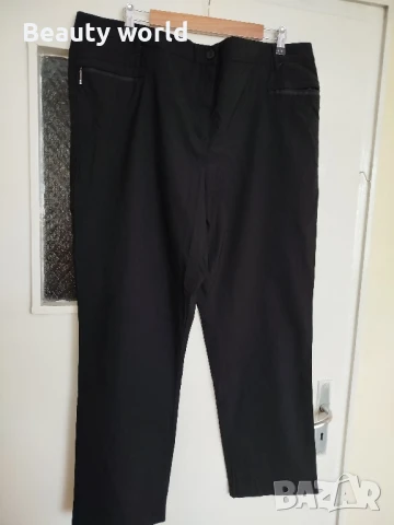 Черен еластичен панталон 2 -3 хл , снимка 2 - Панталони - 51064480