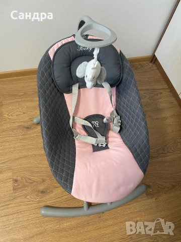 Бебешки шезлонг (ел. люлка), снимка 5 - Детски колички - 53685230