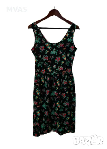 Нова черна лятна рокля на плодчета М размер , снимка 2 - Рокли - 49446756