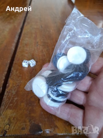 Стари пулове,зарчета за табла #3, снимка 3 - Други ценни предмети - 40874233