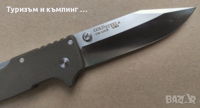Сгъваем нож Cold Steel SR1 Clip Point 62L, снимка 5 - Ножове - 42305600