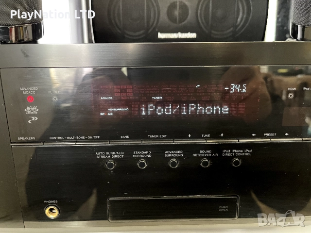 Pioneer VSX 921 + 7.1 Harman Kardon HKTS 11 SUB-TS11, снимка 2 - Ресийвъри, усилватели, смесителни пултове - 52362817