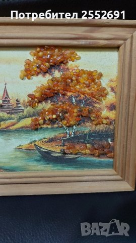 Кехлибарена картина , снимка 3 - Картини - 44182408