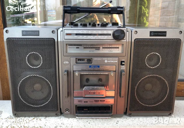 💥Hitachi TRK-9140E Голям,тежък и много свирещ на марката,Емблема!
