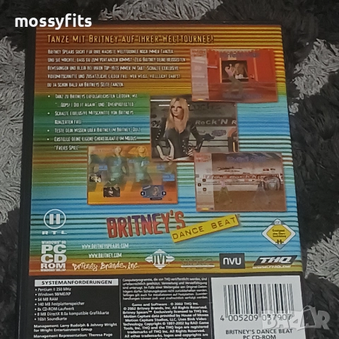 Игра на Бритни Спиърс, снимка 4 - Игри за PC - 51861982