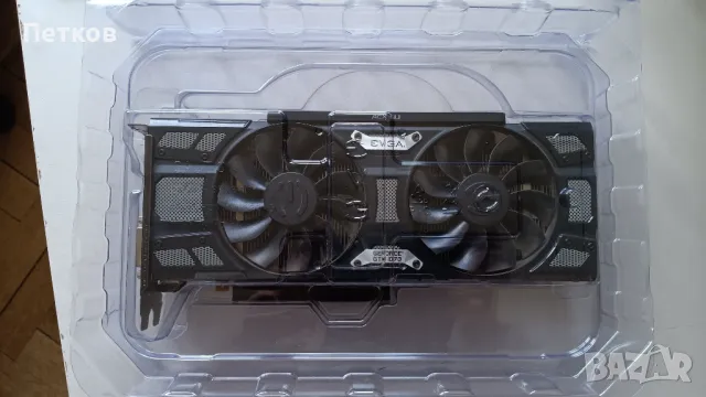 видеокарта EVGA SUPERCLOCKED GeForce GTX 1070 SC GAMING,8GB, 08G-P4-6173-KR, 8GB GDDR5,ACX 3.0 & LED, снимка 4 - Видеокарти - 49070904