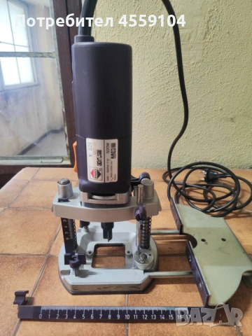 Оберфреза Спарки Sparky и Комплект фрезери за дърво с дървена кутия, снимка 11 - Други инструменти - 53055636