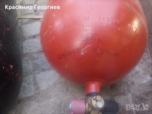 100 литра 2005г -220лв,75 литра 2006г ел.кран 250лв метан бутилки  и други, снимка 4 - Части - 41887217