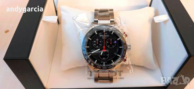 TISSOT PRS 516 T100.417.11.051.01 Мъжки часовник с хронограф и дата чисто нов пълен комплект, снимка 12 - Мъжки - 39801951