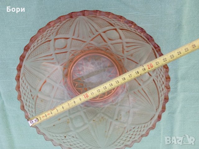 Фруктиера,купа цветно стъкло, снимка 7 - Декорация за дома - 36007682