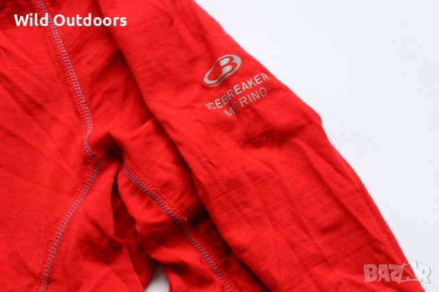 ICEBREAKER - мъжка мерино горница, размер М, снимка 3 - Спортни дрехи, екипи - 53236004