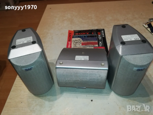 JVC X3-ЦЕНТЪР И ДВЕ КОЛОНИ-ВНОС SWISS 2408250716, снимка 14 - Тонколони - 51469548
