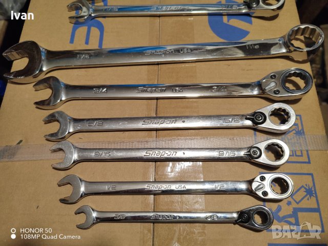Продавам гаечни ключове на марката Snap on, Blue - point и армсронг, снимка 5 - Ключове - 41637280