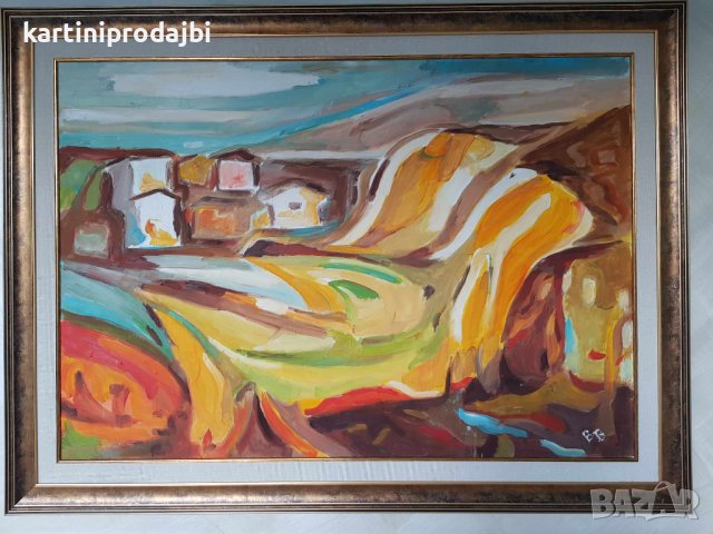 Маслена картина " Подредени ", снимка 3 - Картини - 42158652